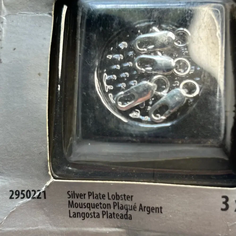 Cousin Silver Plated Jewelry Findings Clasp Toggle Lot NOS